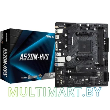 Материнская плата ASRock A520M-HVS картинка 4